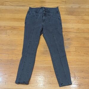 Express Dark Gray Skinny Jeans